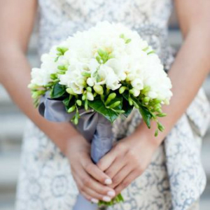 Freesia Wedding Bouquet